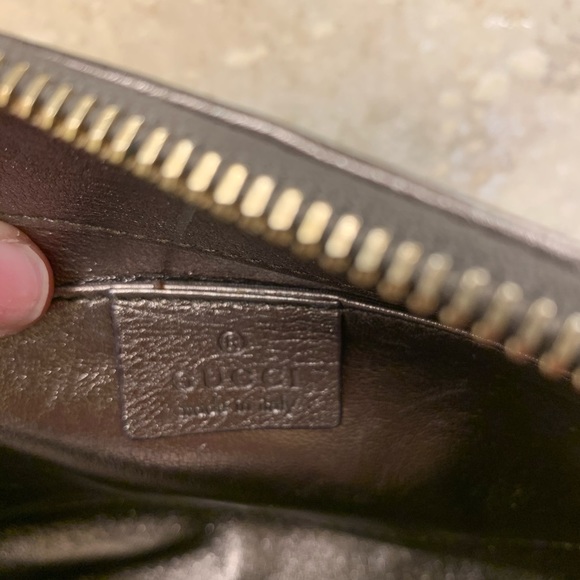 Gucci bronze metallic clutch - Picture 5 of 6